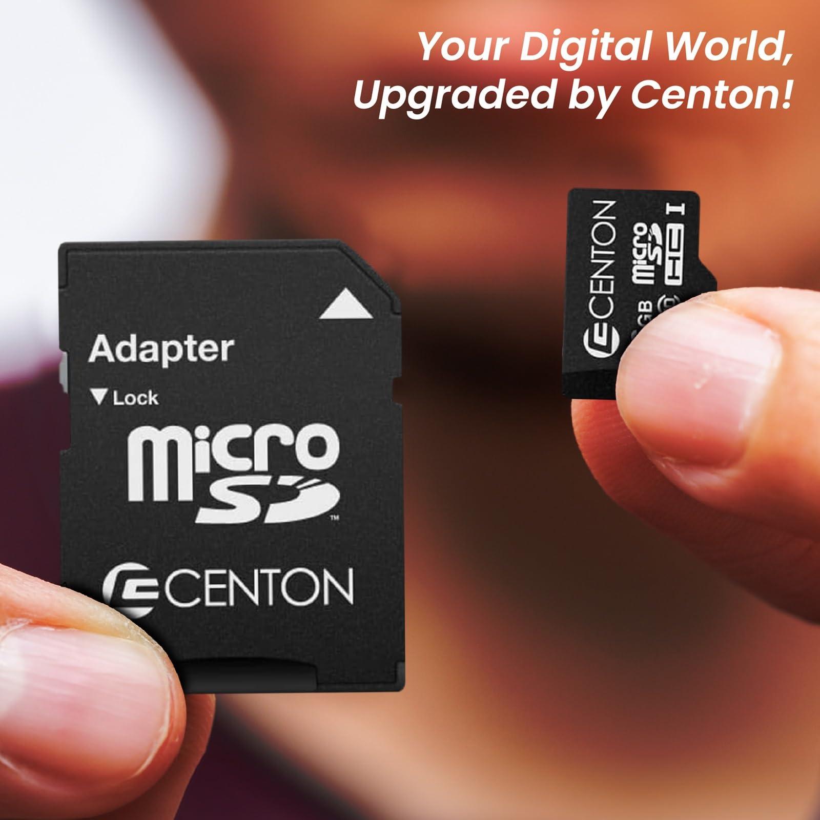 Centon Centon Electronics Micro SD Card, Ultimate Memory Card for Phones, Tablets, Cameras, and More, 64GB