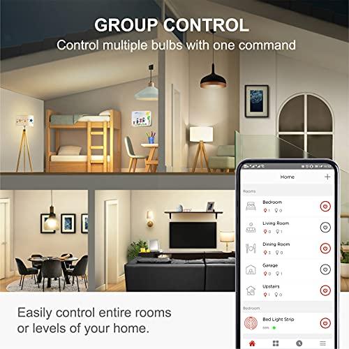 Sengled Sengled Smart Light Bulb, WiFi Light Bulbs That Work with Alexa & Google Home, No Hub Required, Smart LED Light Bulb A19 Soft White Light (2700K), 2 Pack