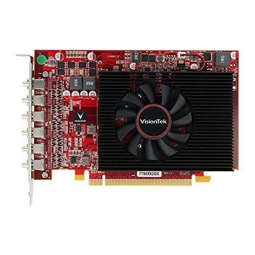 VisionTek VisionTek Radeon 7750 2GB GDDR5 6M (6x miniDP, 6x miniDP to HDMI Adapters) Graphics Card - 900880