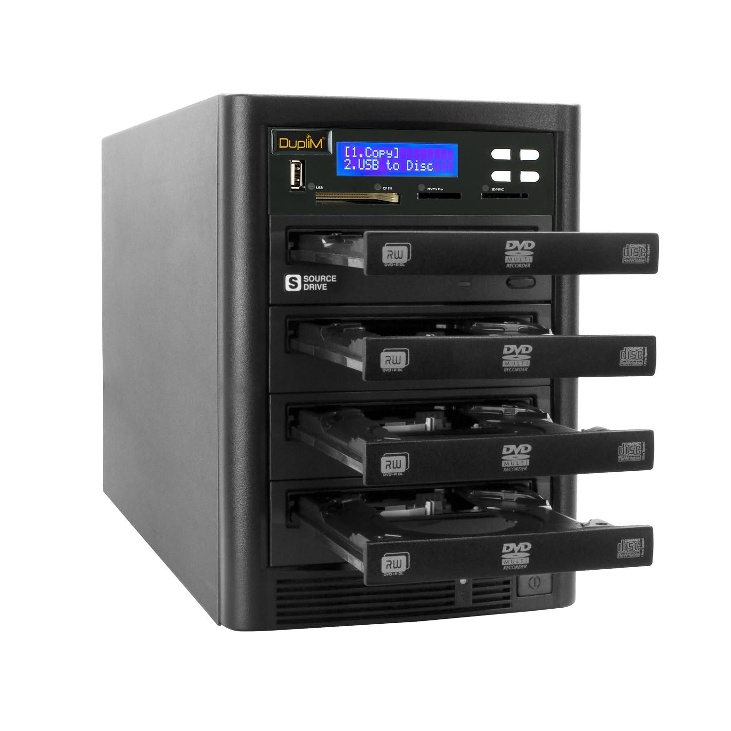 DupliM DupliM 1:3 DVD CD Flash Duplicator Stand-Alone Cloner Burner Copier