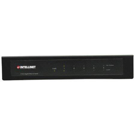 branded INTELLINET 530378 5-Port Gigabit Desktop Ethernet Switch electronic consumer