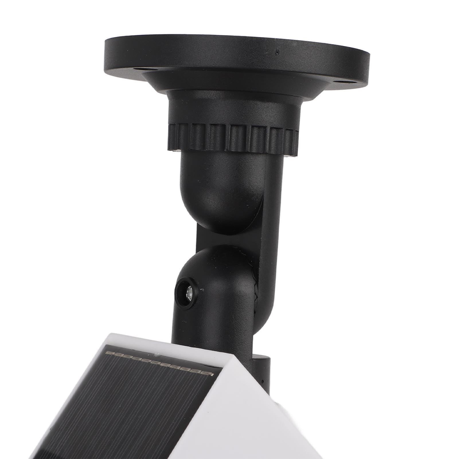 Brrnoo Brrnoo Solar Dummy Fake Camera with Red Flashing LED Light, Outdoor Simulated Camera for Indoor and Outdoor Use