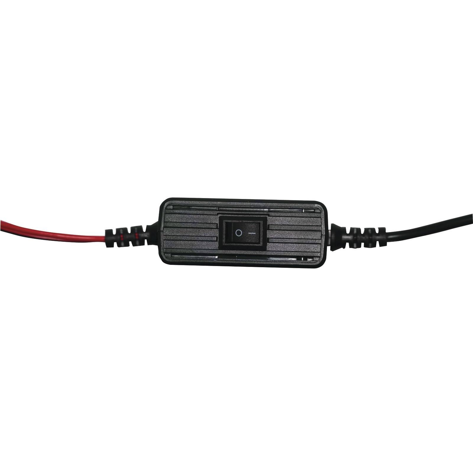 Cobra Cobra 2.5A DIY Hardwire Kit Designed for Cobra and Drive HD Products: OBDII Port to Micro-USB, 15ft Cable, Intelligent Power Management, Enables Parking Mode and Motion Detection Feature