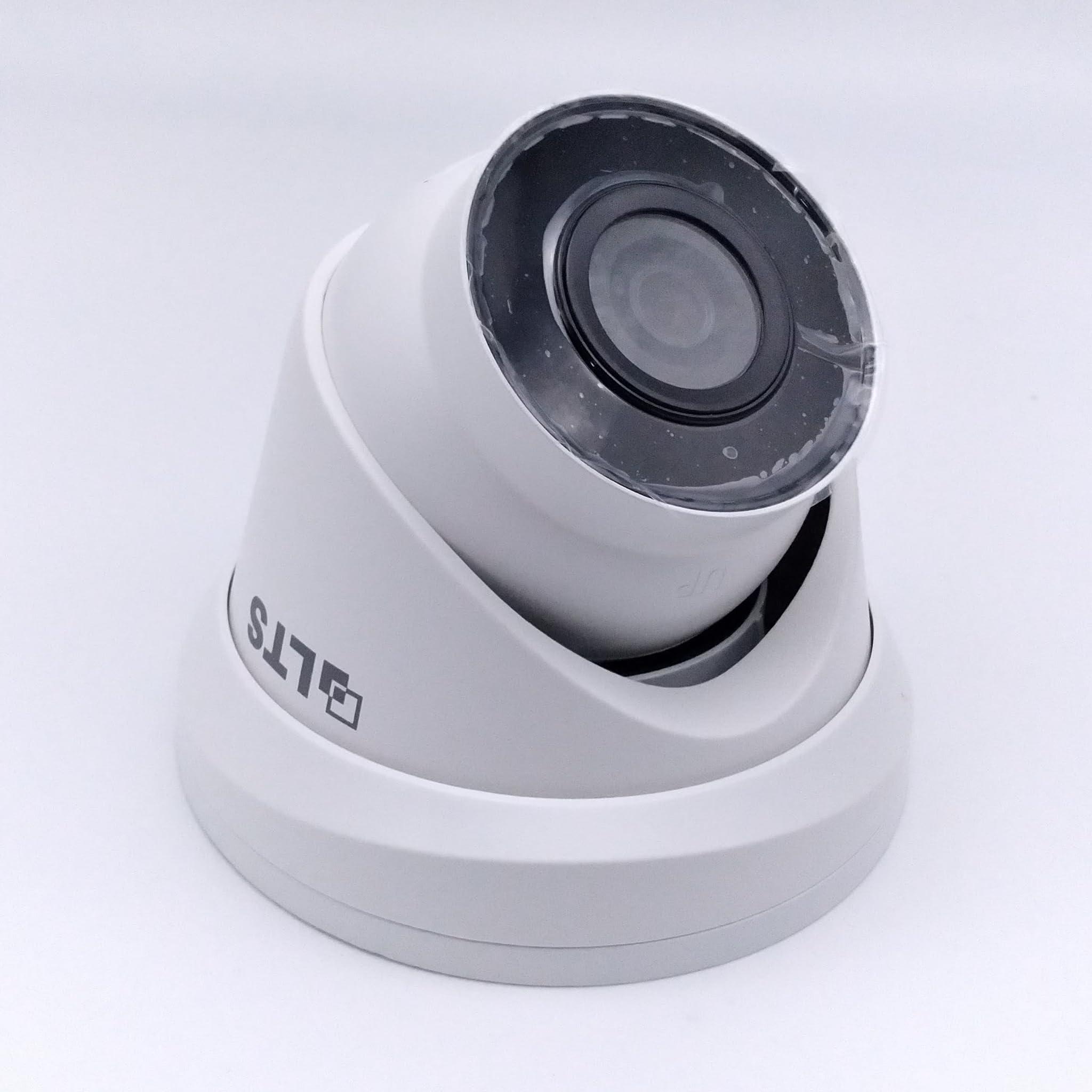 LT Security LT Security LTS CMIP1382NW-28MA 8MP IR Fixed Turret Network Dome Camera POE Audio with Microphone, 2.8mm Fixed Lens Wide Viewing Angle