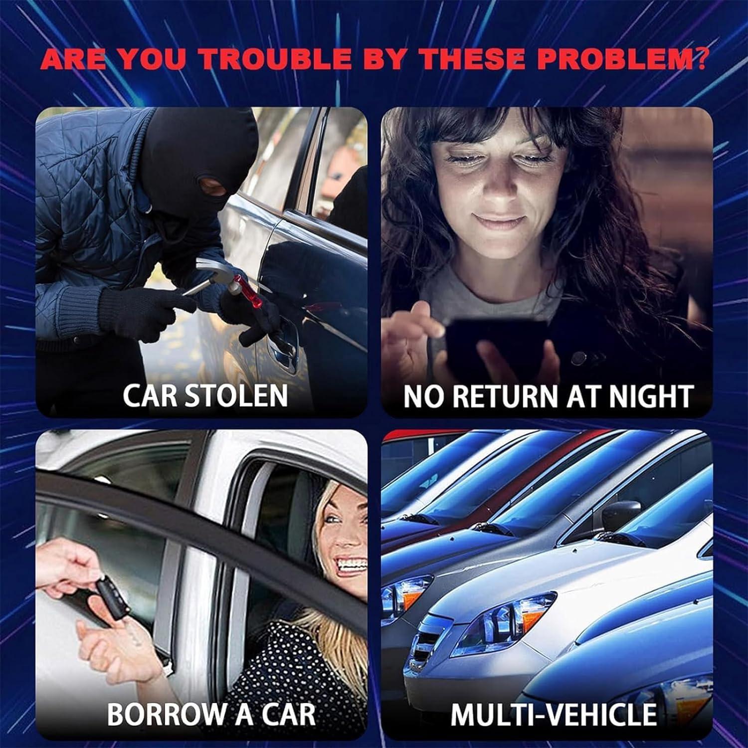 Generic GPS Tracker for Vehicles No Subscription, Mini GPS Tracker Real Time Locator, Magnetic Anti-Theft Micro Vehicle Tracking Device with App for Cars, Kids, Elderly, Pets, Wallet, Luggage