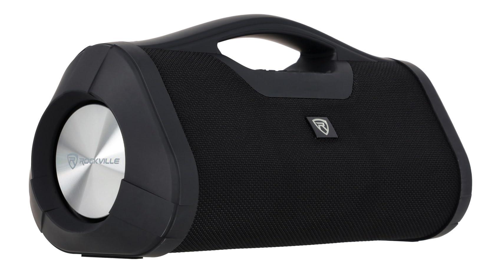 Rockville Rockville RPB-XL Black 30W RMS Bluetooth Speaker Boombox, Deep Bass, USB/SD/Aux Playback, TWS Linking, Long Battery Life, for Parties and Outdoor Adventures
