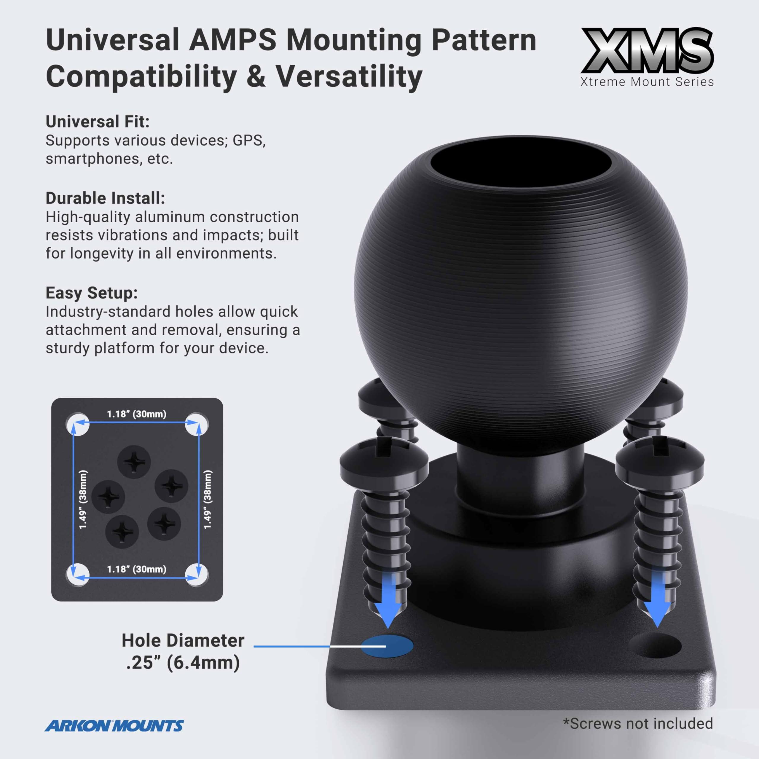 ARKON ARKON Mounts 10.25 inch Robust Metal Locking Forklift Tablet Mount