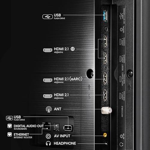 Hisense Hisense 75-Inch Class QD7 Series QLED 4K UHD Google Smart TV (75QD7N, 2024 Model) - QLED, Native 144Hz, Motion Rate 240, Direct Full Array, Game Mode Pro, Alexa Compatibility