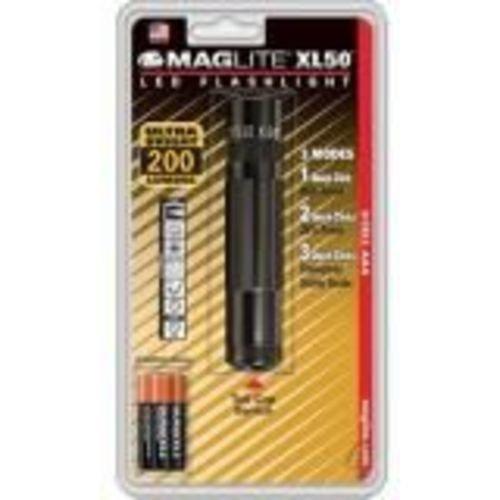 MagLite Maglite XL50 LED 3-Cell AAA Flashlight Tactical Pack, Black
