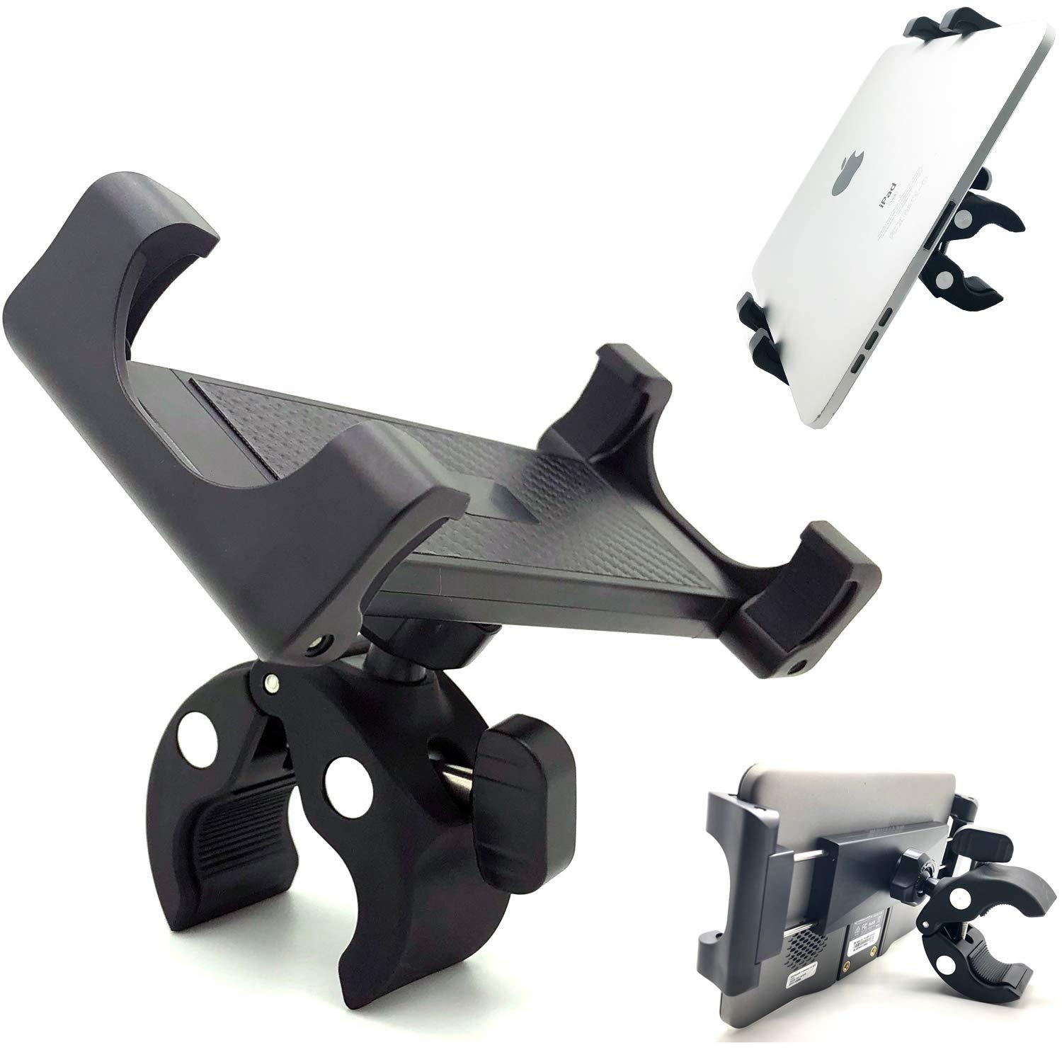 LycoGear Lycan Series Marine Boat Tablet & Smartphone Pole Handle bar Boat Helm Rail Holder Mount for i Pad Pro 12.9 10.5 9.7 Air Mini GalaxyTab Phone 15 Pro Max Plus S24 Pixel Surface Pro Slate