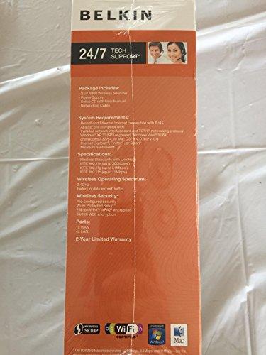 Belkin Belkin Share N300 300Mbps Wireless-N MIMO 4-Port Router - F7D2301