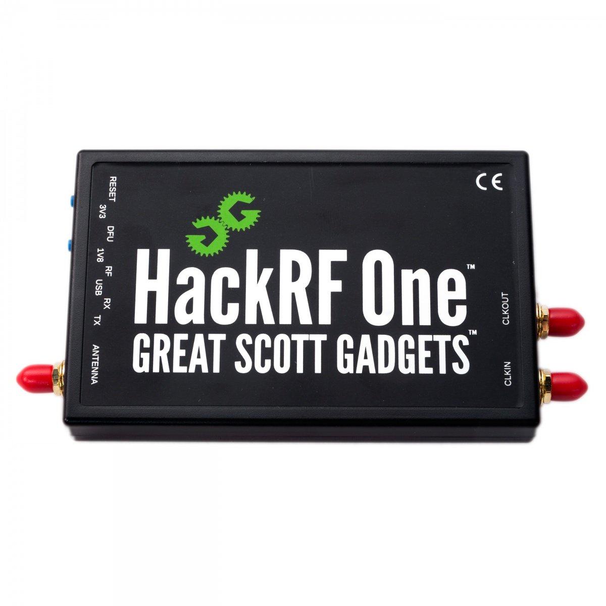 NooElec Nooelec HackRF One Software Defined Radio, ANT500 & SMA Adapter Bundle for HF, VHF & UHF. Includes SDR with 1MHz-6GHz Frequency Range & 20MHz Bandwidth, ANT-500, and 4 SMA Adapters