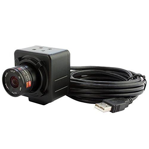ELP ELP USB Camera Manual Zoom 4mm Lens Prototype Camera 2Megapixel 1080p Webcam Cmos OV2710 Webcamera High fps 100fps Web Cam Security Surveillance Dog Pet Baby Video Monitoring USB Cameras for Most OS