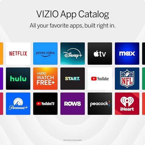 VIZIO VIZIO 43-inch Quantum 4K QLED HDR Smart TV w/Dolby Vision HDR, 120fps @1080p PC Gaming, WiFi 6, Bluetooth Headphone Capable, Apple AirPlay, Google Cast Built-in (VQD43M-0801, New)