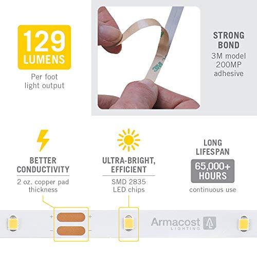 Armacost Lighting Armacost Lighting Professional LED Strip Light 131210, 8.2 ft, 2700K, 8.2 ft.