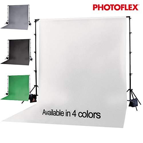 Photoflex Photoflex Pro Duty BackDrop Support Kit with One BackDrop Pole, Two 12.5\' Black Lightstands and Carry Bag