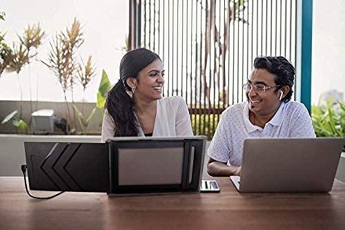 SideTrak SideTrak Slide Portable Monitor for Laptop 12.5\" FHD 1080P IPS Attachable Laptop Screen | Efficient USB Power | Compatible with Mac & Chrome 13\" -17\" Laptops (Patent Pending) | Black