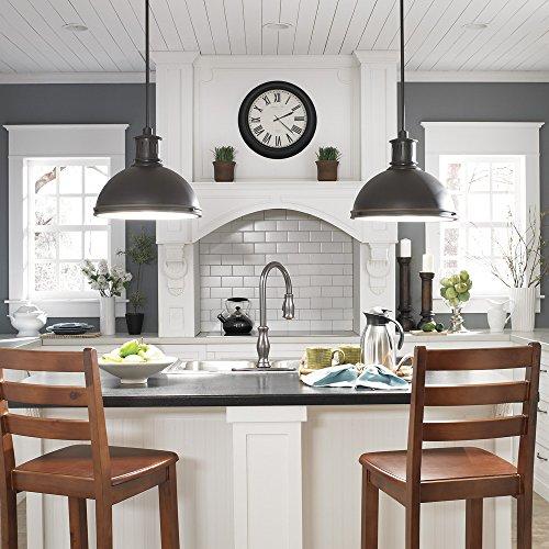 Sea Gull Lighting Sea Gull Lighting 65087-715 Pratt Street Metal Pendant Hanging Modern Fixture, Three - Light, Autumn Bronze