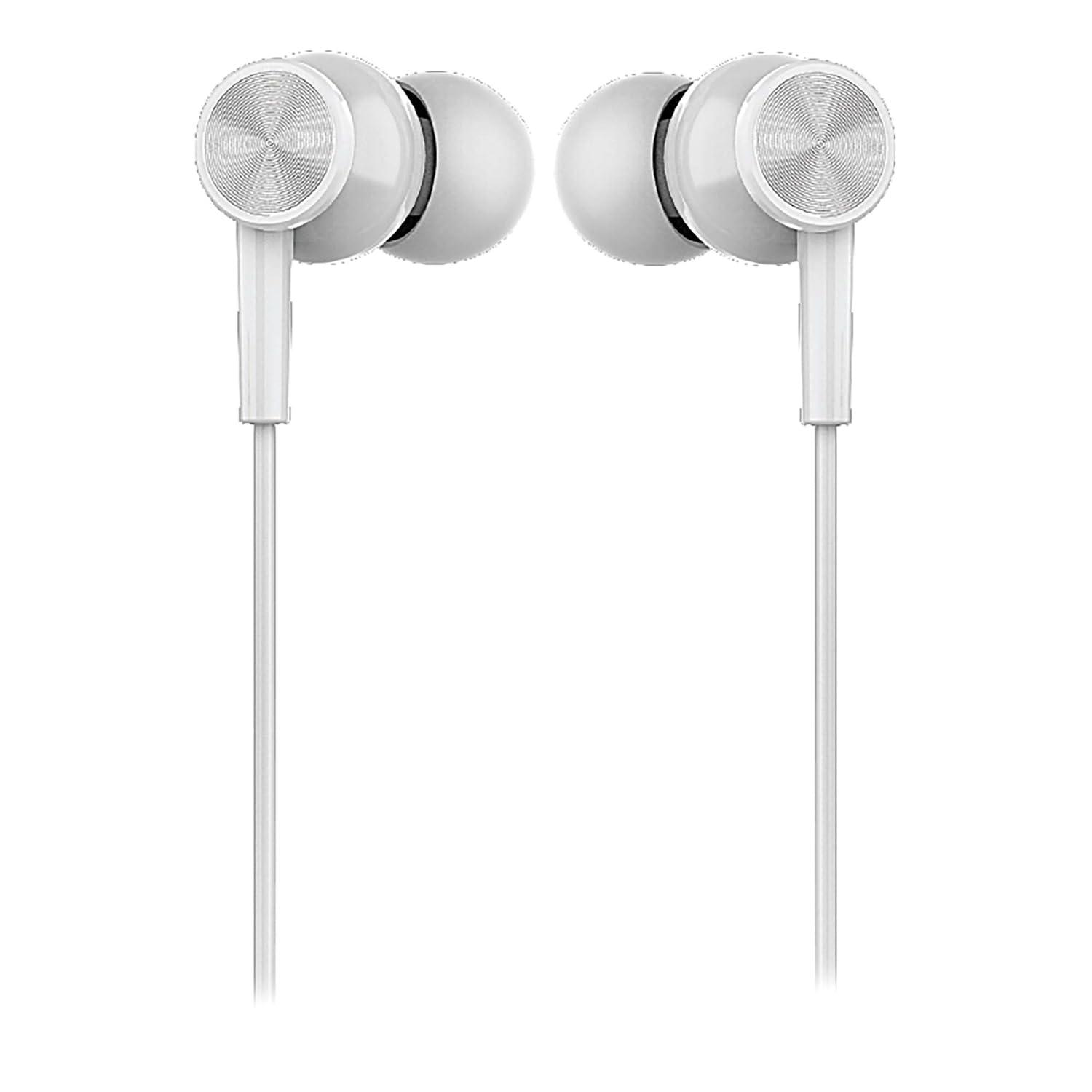 XYST XYST in-Ear Earbuds with Microphone, XYS-E3512 (White)