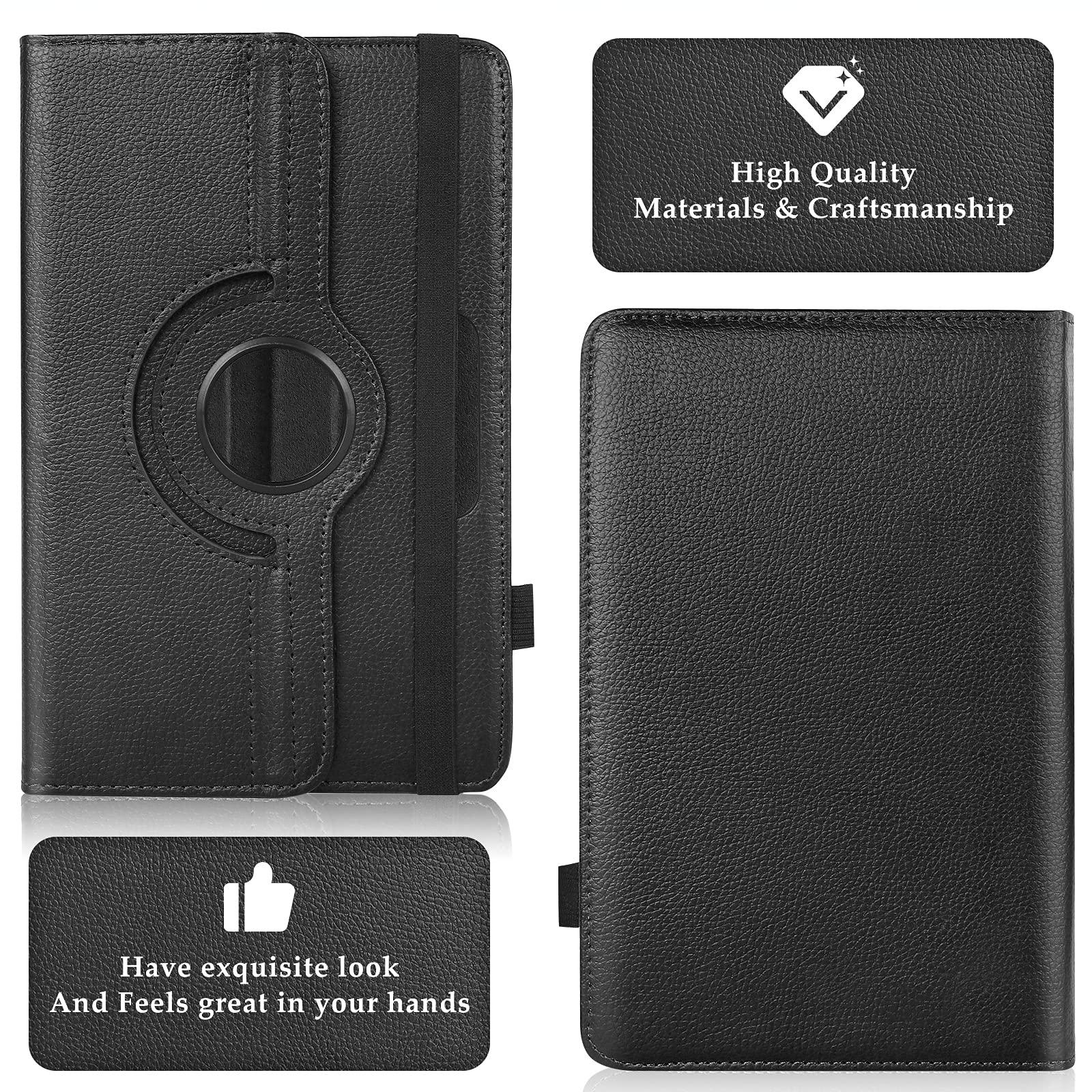 UrbanX UrbanX 7\"-8\" Inch Universal Tablet Case, Protective Cover Stand Folio Case for alcatel Pop 7 7 8 Inch, with 360 Degree Rotatable Kickstand, Multiple Viewing Angles and Stylus Holder