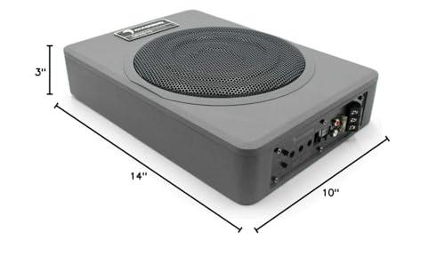 Diamond Audio Diamond Audio DPAS10 10" 300W Max Non-Amplified Shallow Subwoofer for Spare Tire Installation