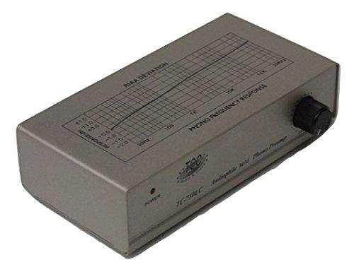 TEC Technolink TC-750LC Audiophile RIAA Phono Preamp with Output Level Control, 85dB S/N; Black or Silver, Your Choice (Silver)
