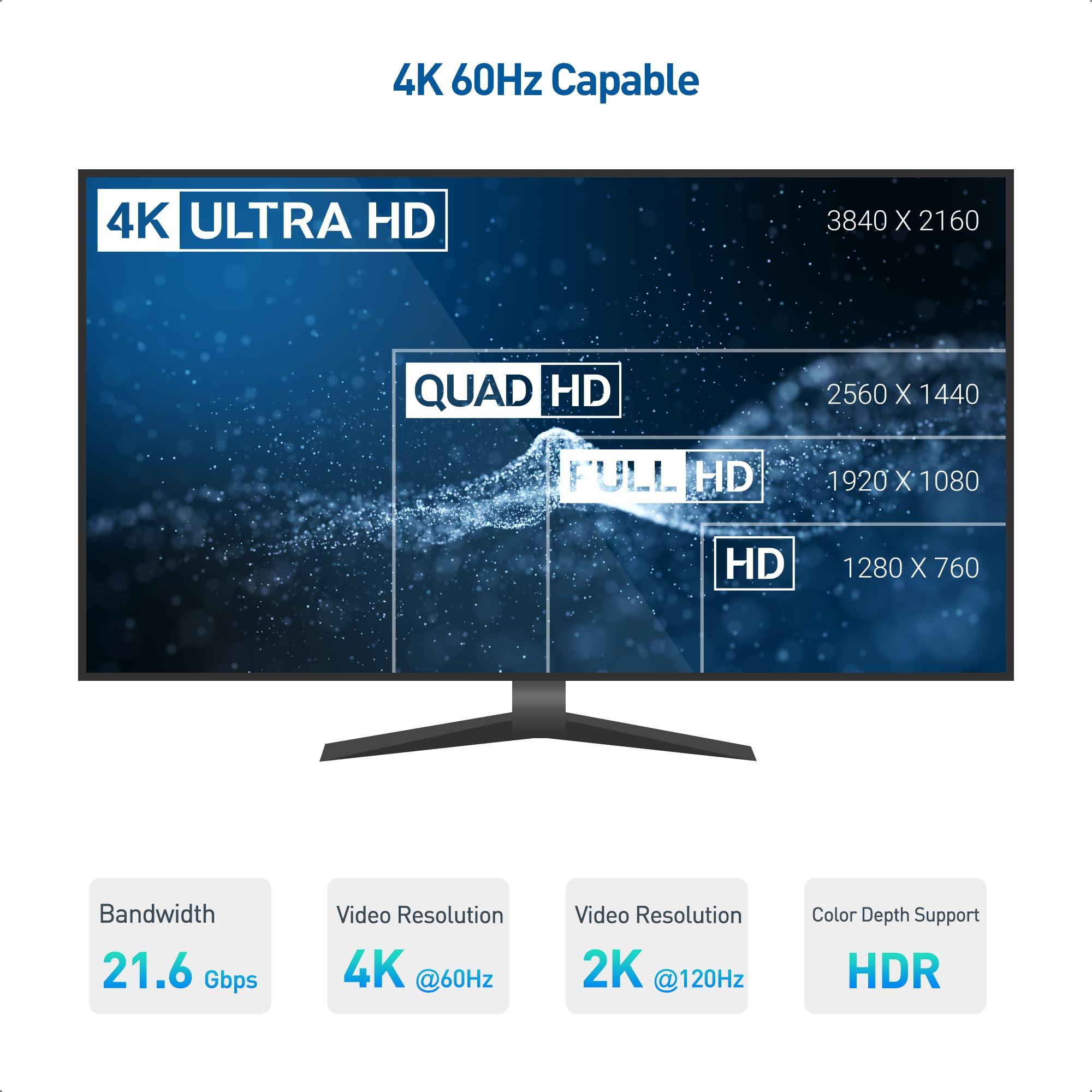 Cable Matters Cable Matters [USB-IF Certified] 10 Gbps Gen 2 USB C to USB C Cable 3.3 ft / 1m, Supports Up to [4K@60Hz Video, 100W Charging, 10Gbps Data Transfer] in Black