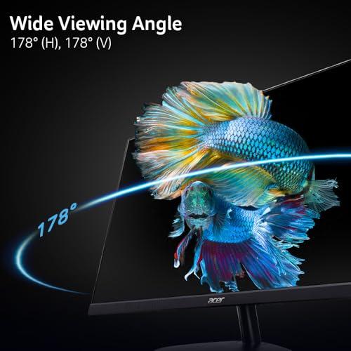 acer Acer SB270 G0bi 27" IPS Full HD (1920 x 1080) Ultra-Thin Zero-Frame Gaming Office Monitor | Adaptive-Sync Support (FreeSync Compatible) | Up to 120Hz Refresh | 1ms (VRB) | Tilt | HDMI & VGA Ports