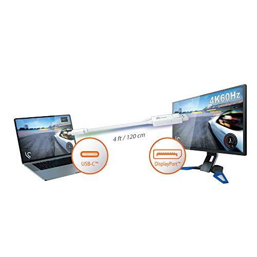 j5create J5 Create 4' USB Type-C Male to 4K DisplayPort Male Cable