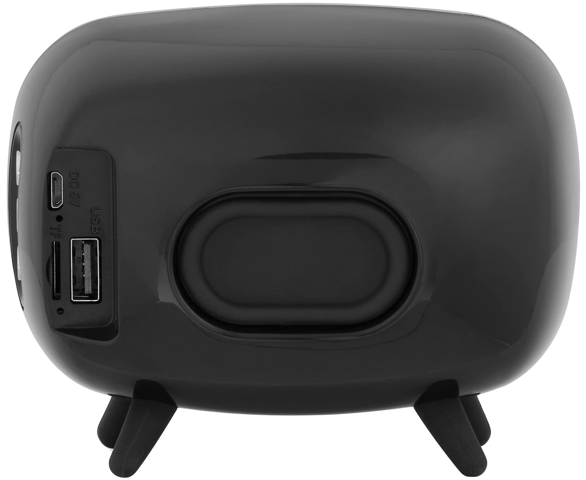 Crosley Crosley CR3039A-BK Rondo Retro Portable Rechargeable Bluetooth Speaker, Black