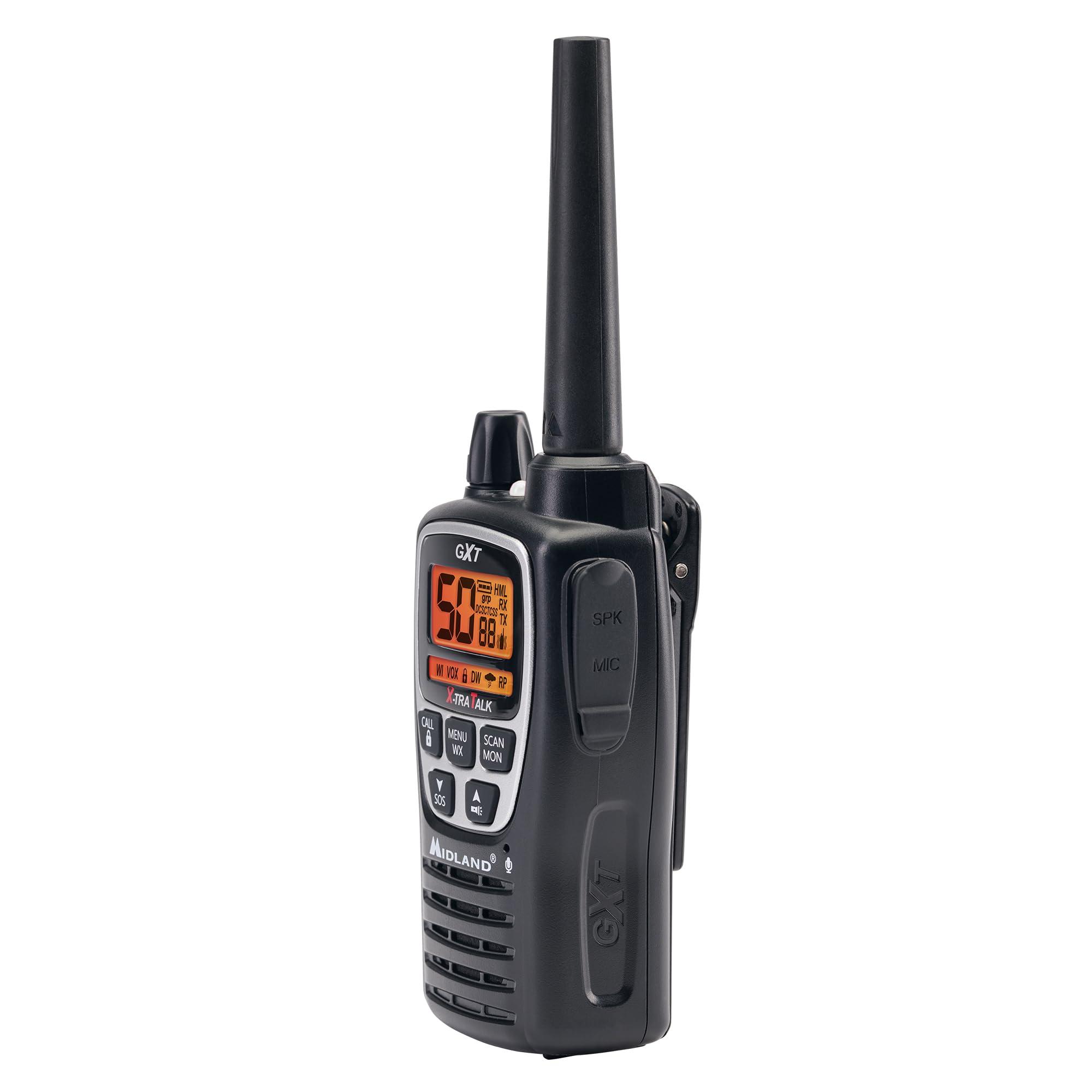 Midland Midland GXT3000 GMRS Radio - 4 Pack Bundle w/Headsets & Chargers