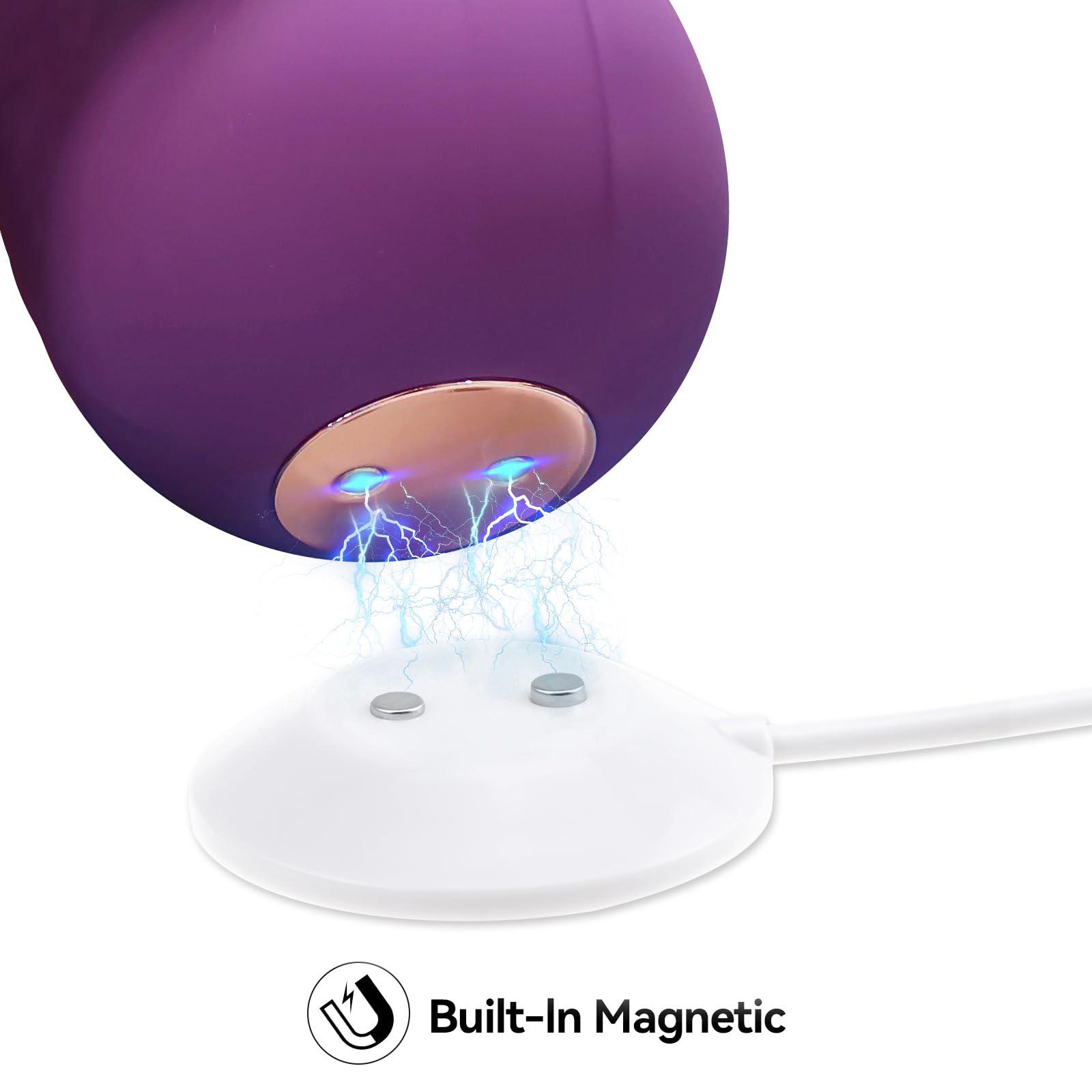 FitTurn Rose Toy Charger Replacement Charger, Standing Magnetic Adapter USB Cable Cord for Rose Wand only-12mm