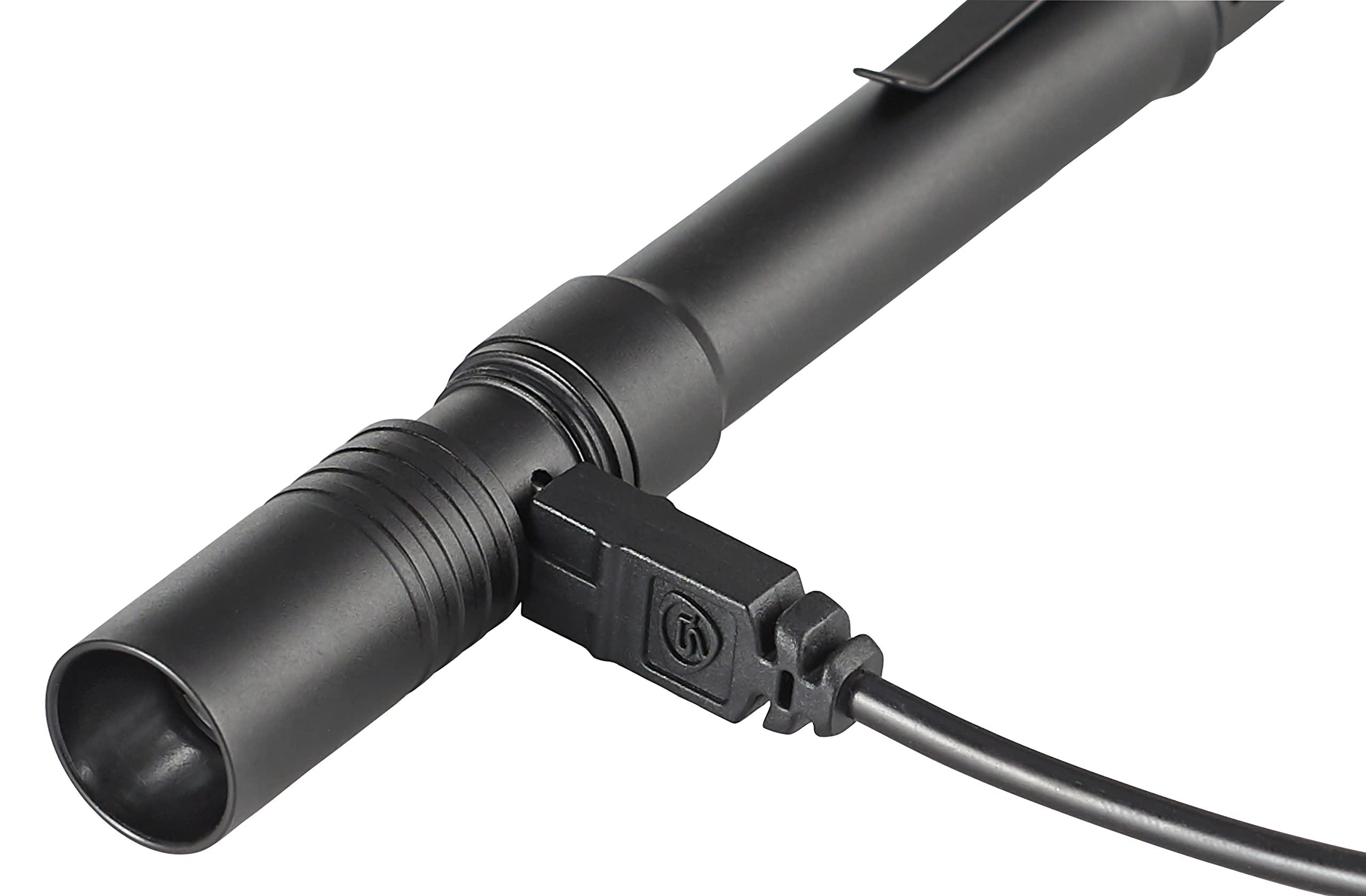 Streamlight Streamlight 66134 Stylus Pro USB 350-Lumen Rechargeable Penlight with USB Cord & Nylon Holster, Black