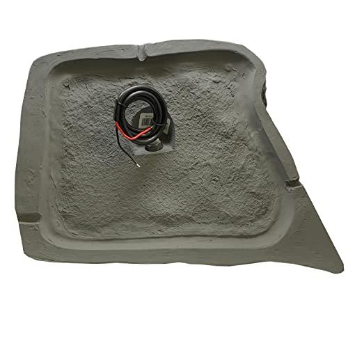 TIC TIC TFS10-SL 8" Professional Outdoor Weather-Resistant Coaxial Rock Speaker (Slate)