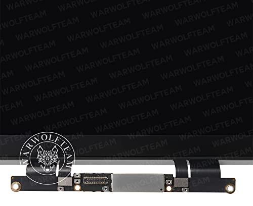 WARWOLFTEAM 13.3\" LCD Screen Retina Display Full Assembly for MacBook Air A2179 EMC 3302 Screen Replacement (Gray)