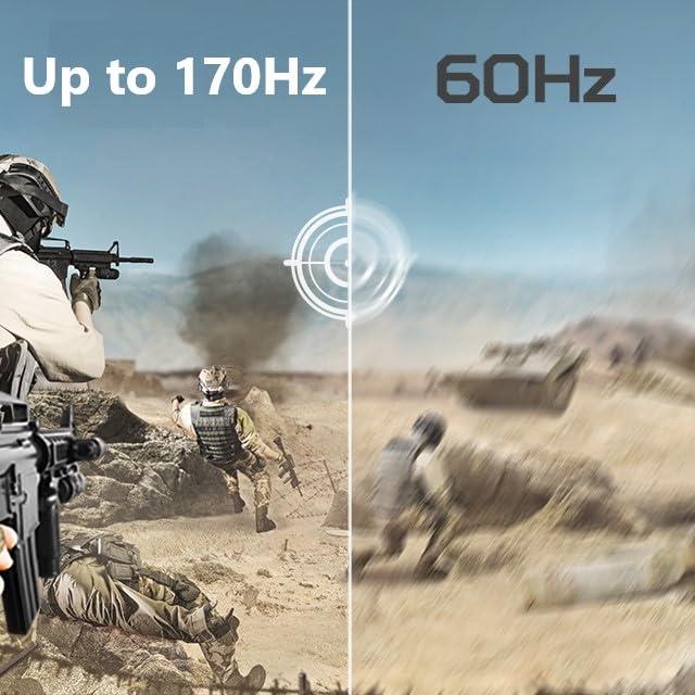 acer Acer 27" WQHD 2560 x 1440 1500R Curved PC Gaming Monitor | AMD FreeSync Premium | Up to 170Hz Refresh | 1ms VRB | VESA Mount | HDR10 | 1 x Display Port 1.2 & 2 x HDMI 2.0 | EDA270U Pbmiipx | Silver