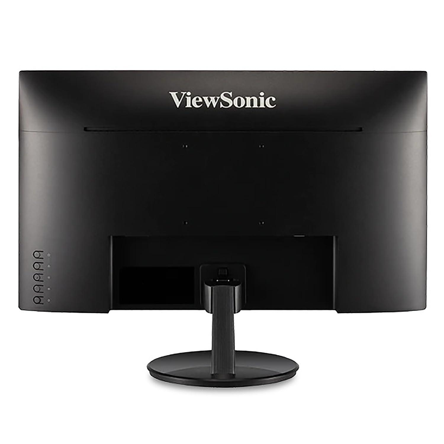 ViewSonic ViewSonic VA2759-SMH 27-inch 1920 x 1080 Full HD LCD IPS Monitor, 2-Pack Bundle with Ultra-Thin Bezel, FreeSync, Eye Care, HDMI, VGA, Speakers