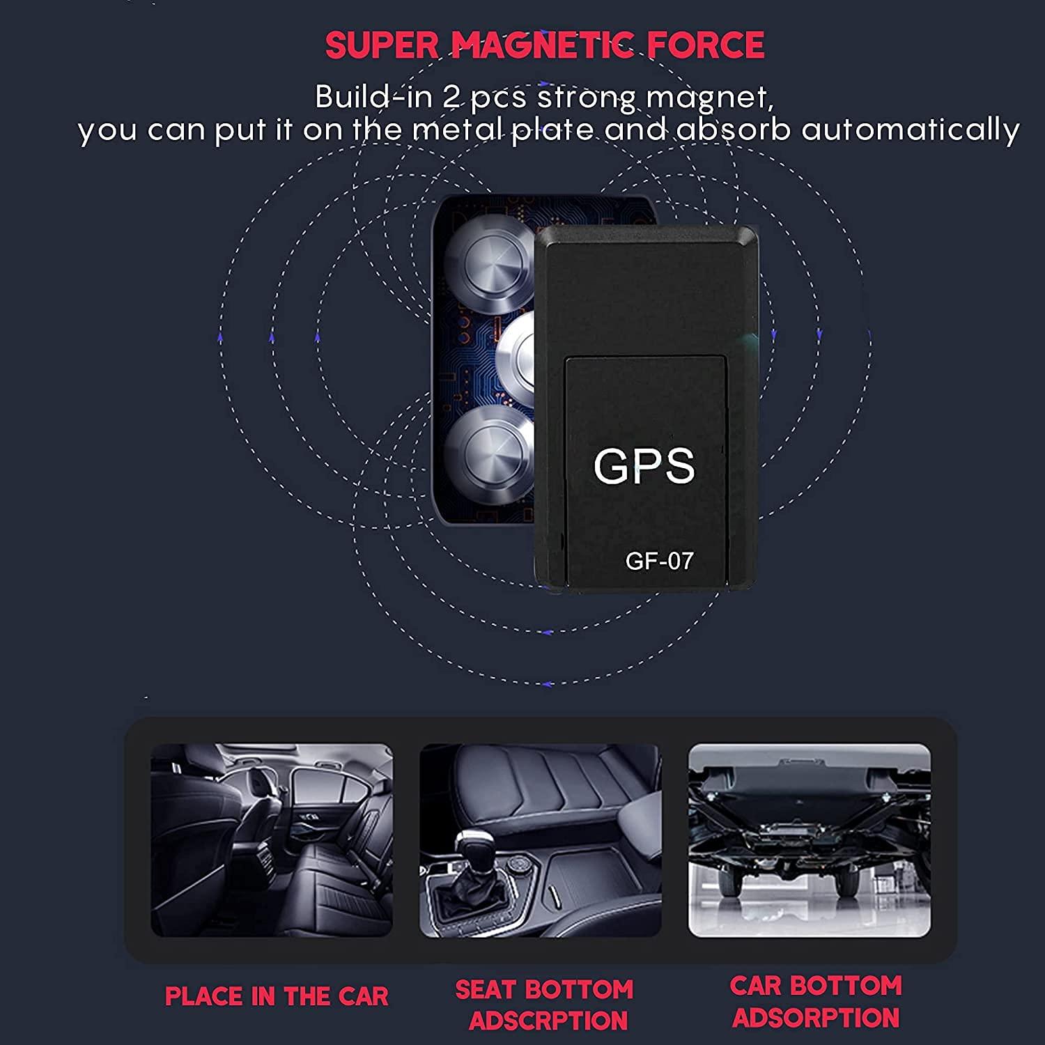 Vape and Wires Vape and Wires GPS Tracker for Vehicles, Mini Magnetic GPS Real time Car Locator, Full USA Coverage, No Monthly Fee, Long Standby GSM SIM GPS Tracker for Vehicle/Car/Person Model 2022A