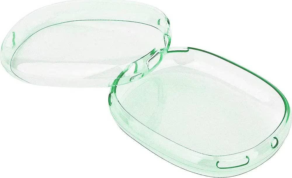 ZERODAMAGE SAHARA CASE SaharaCase Hybrid Flex Cover Case for Apple AirPods Max [Rugged] Headphone Protection Antislip Grip Slim (Transparent Green)