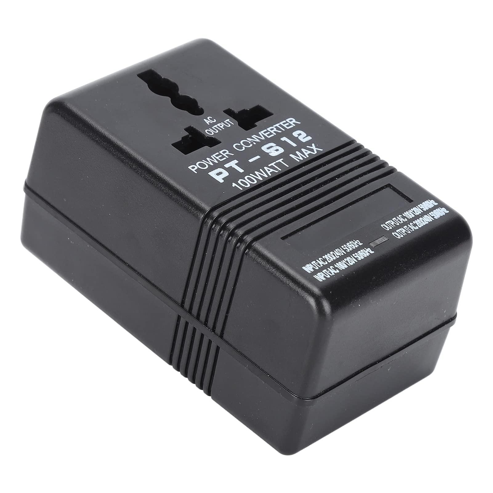 Yosoo Voltage Converter AC 100v to 240v Step Up Power Adapter Transformer 100w Suitable for Traveling