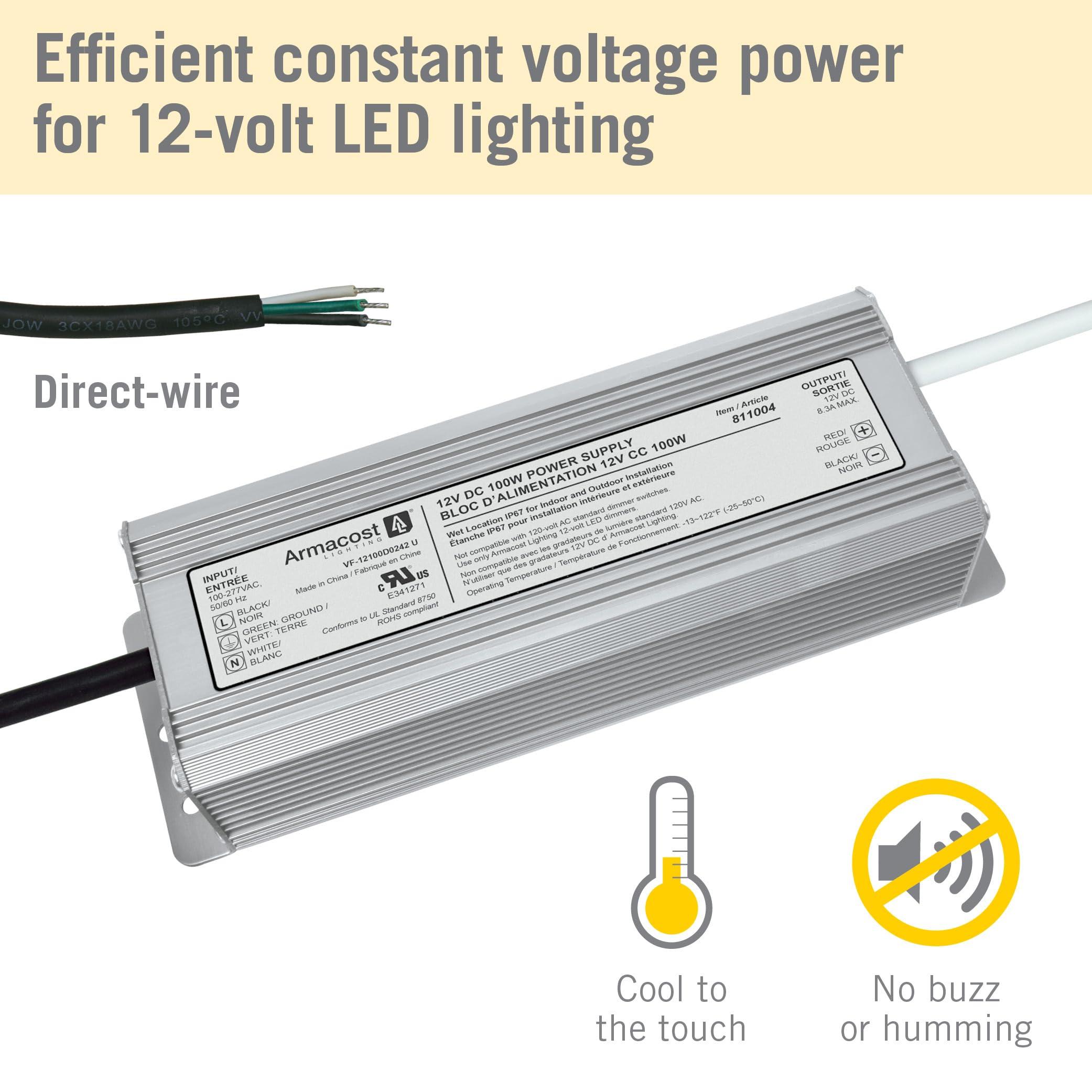 Armacost Lighting Armacost Lighting 100 Watt Standard Indoor/Outdoor Power Supply 811004