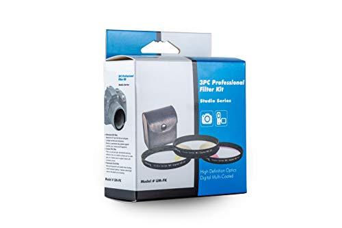 Ultimaxx Ultimaxx 3 Piece Professional Filter Kit for DSLR/SLR Cameras (58MM)