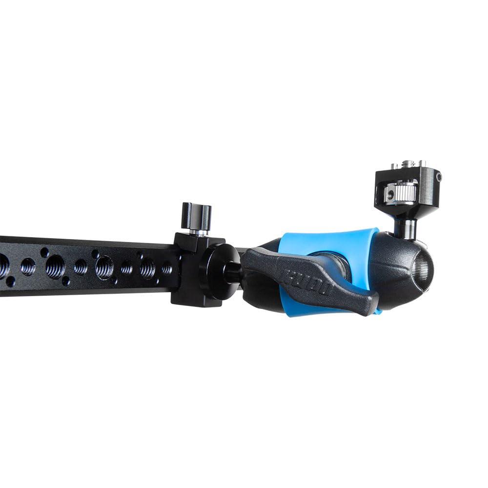 Kupo Kupo Super Knuckle with NATO Clamp and 1/4\"-20 Detachable ARRI Locating Pin (KG116911)