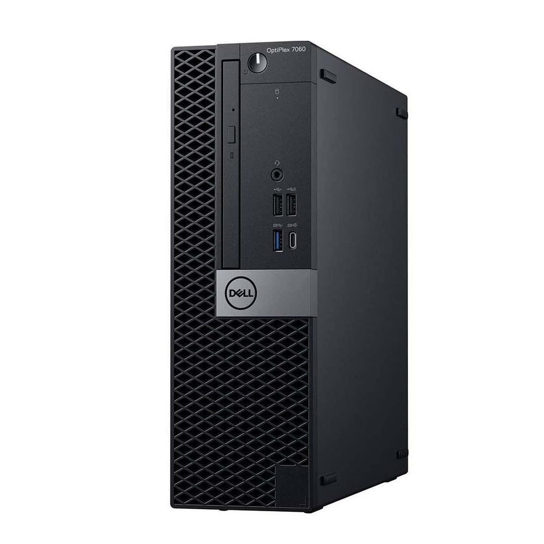 Dell Dell Optiplex 7060 SFF Desktop Computer PC | Intel 8th Gen i7-8700 (6 Core) | 32GB DDR4 Ram 512GB NVMe M.2 SSD | Built-in WiFi & Bluetooth | Windows 11 Pro | Wireless Keyboard & Mouse(Renewed)