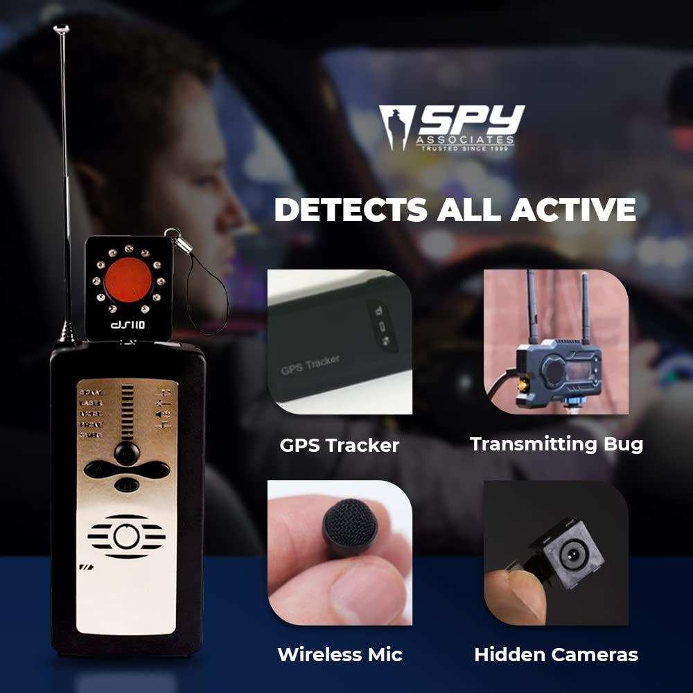 SPY ASSOCIATES Spy Matrix Pro Sweep Anti Spy Detector - Bug Detector, Hidden Devices Detector - RF Detector for Hidden Cameras, GPS Trackers - Find Unwanted Devices