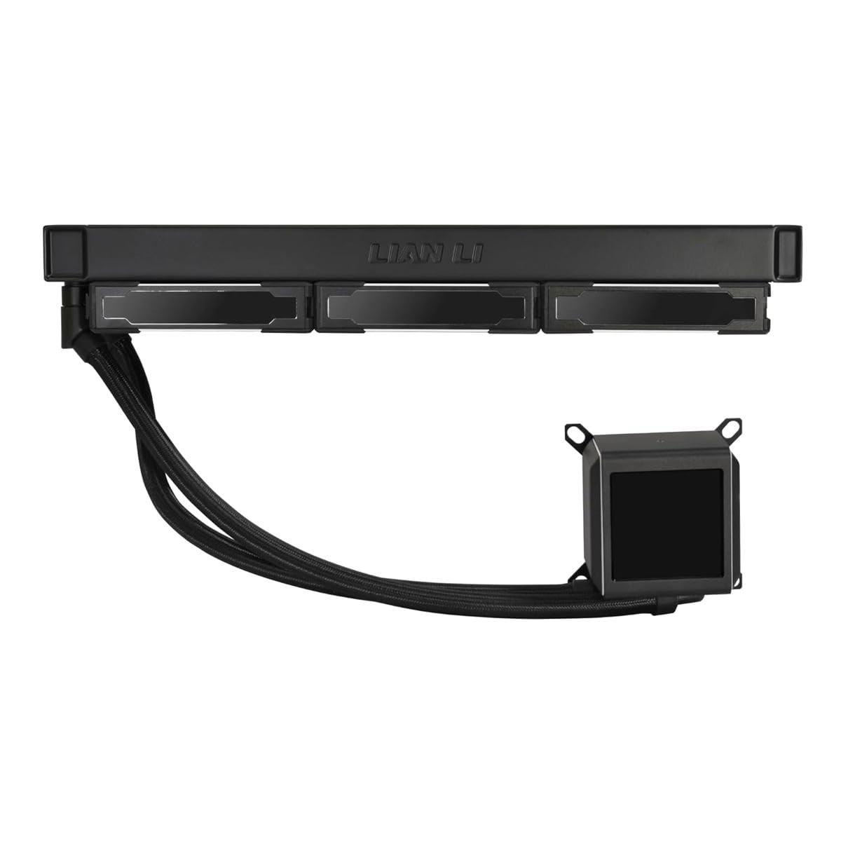 Lian Li Lian-Li Galahad II LCD CPU Liquid Cooler - Black, 360mm, SL-Infinity Fan