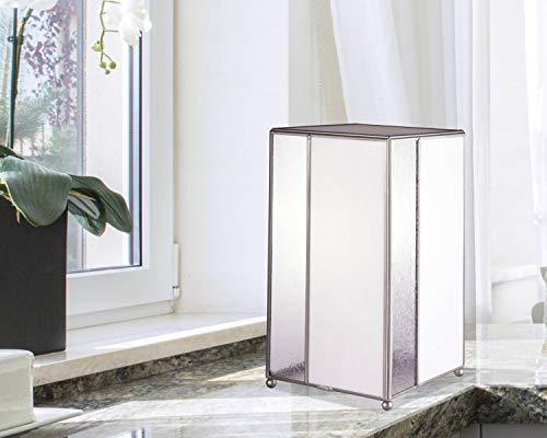 Dale Tiffany Lamps Dale Tiffany STA11191 White Glue Chip Table Lamp