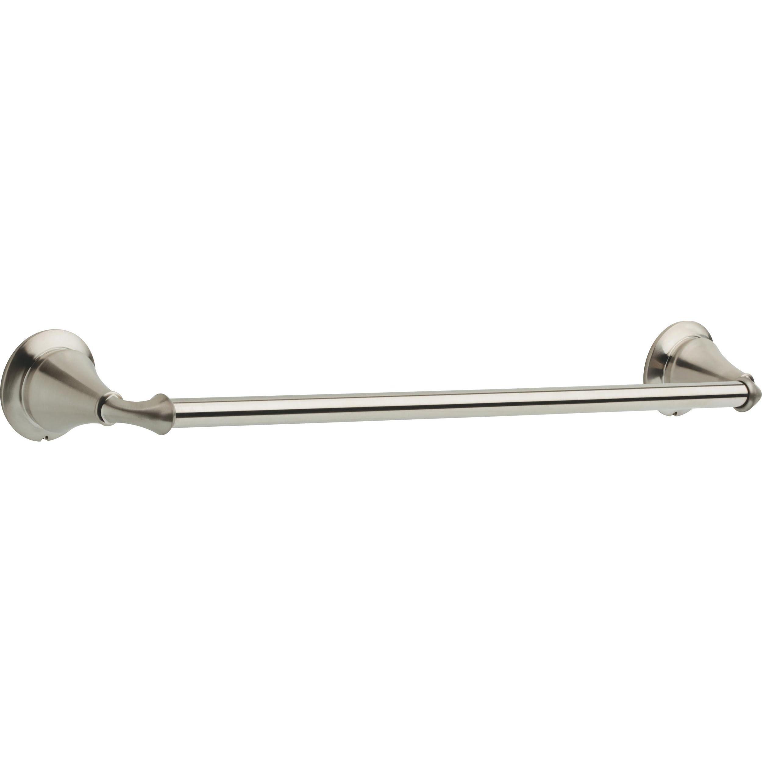 DELTA FAUCET DELTA FAUCET 79418-SS Linden 18 in. Wall Mount Towel Bar Bath Hardware Accessory in Stainless Steel