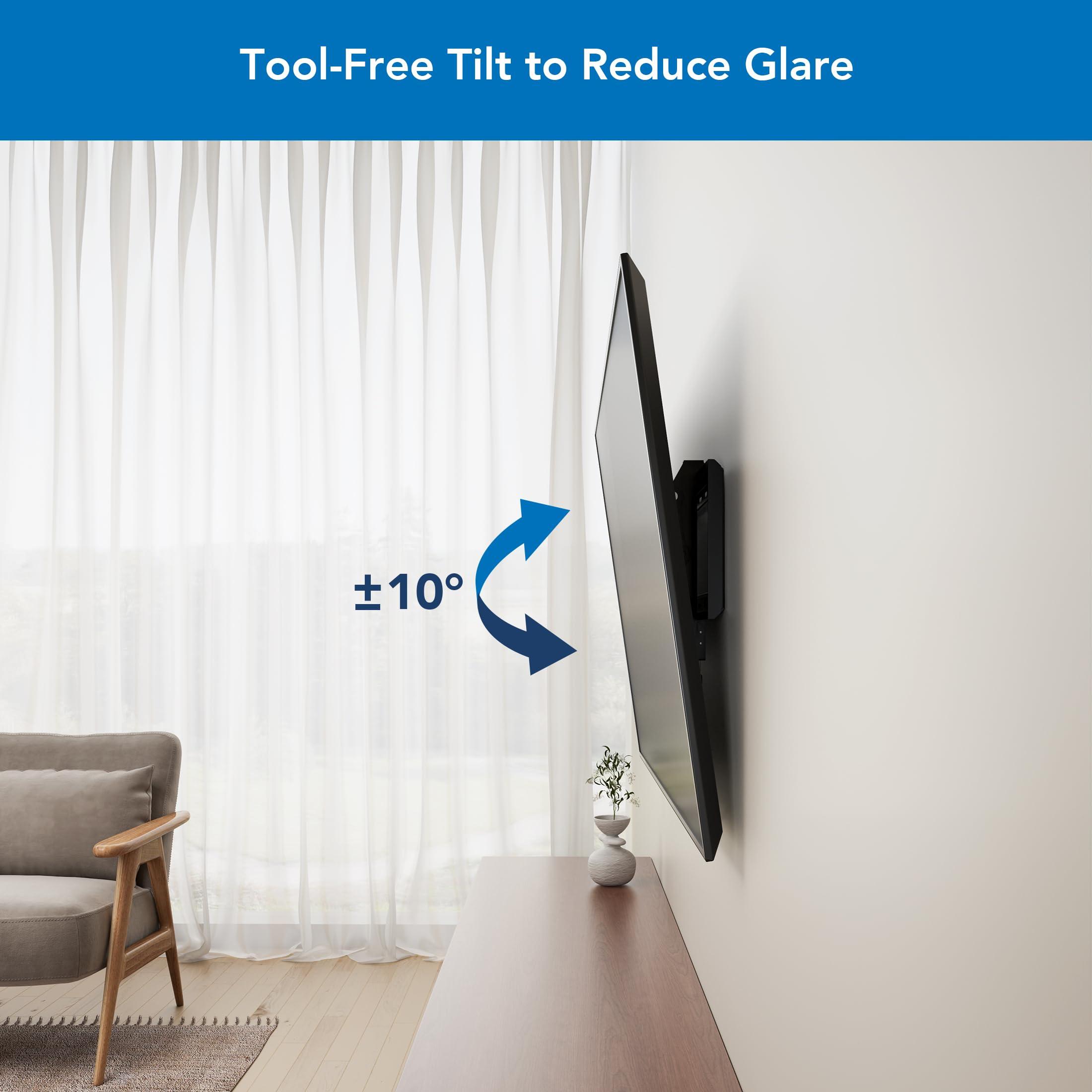 Mount-It! Mount-It! Heavy Duty XXL TV Wall Mount for Extra Large TVs, Tilting TV Mount, max VESA 900x600, Holds up to 264lb, Large Display Wall Mount for 60", 65", 70", 75", 80", 85", 90", 100", 120"