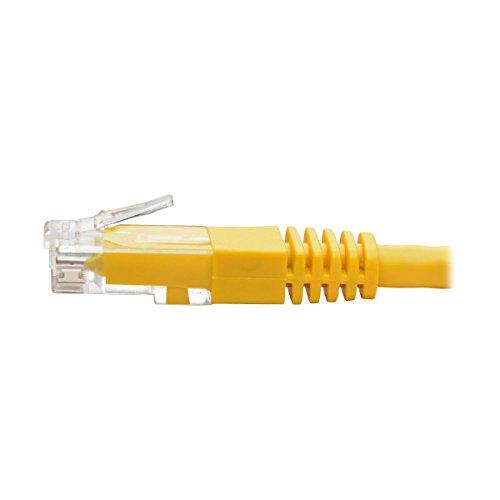 Tripp Lite Tripp Lite Cat6 Cat5e Gigabit Molded Patch Cable RJ45 M/M 550MHz Yellow 50ft 50' (N200-050-YW)